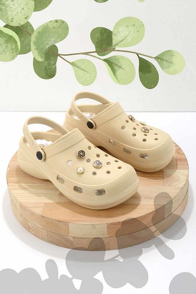 Bambi Beige Women's Sandal K05738065559