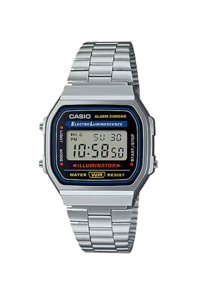 Casio CASIO Men's Digital Silver Dial Watch - A168WA-1W