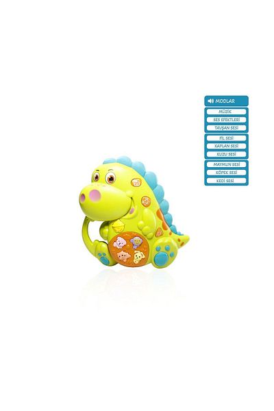 VARDEM OYUNCAK Jlg-855-76A Lighted and Musical Dinosaur Baby