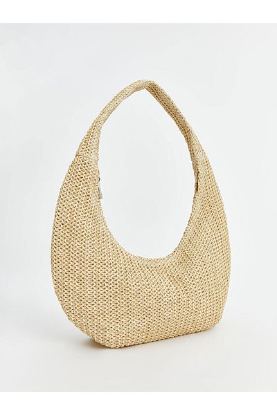 LC Waikiki New Season Women's Straw Shoulder Bag - S5H891Z8