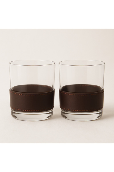 THE IVY CONCEPT STORE THE NOBLE RUN SERİSİ 2'li Koyu Kahverengi Deri Yüzey Ca...