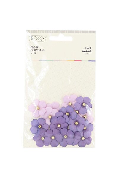 Roco زهور زهرية مزينة بالزهور الأرجوانية، 02 كجم (04 رطل)