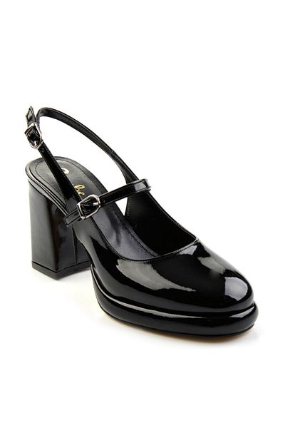 Bambi Black Women's Classic Heeled Shoes K01231443808