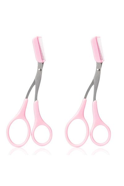 Sprise Set of 2 Pink Eyebrow Scissors