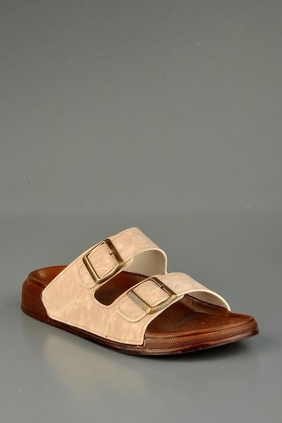 KONFOR Unisex Άνετες Ορθοπεδικές Παντόφλες Κρέμα Ζώνης