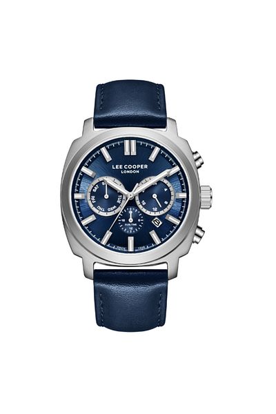 Lee Cooper Men's Multi Function Dark Blue Dial Watch - LC08172.399