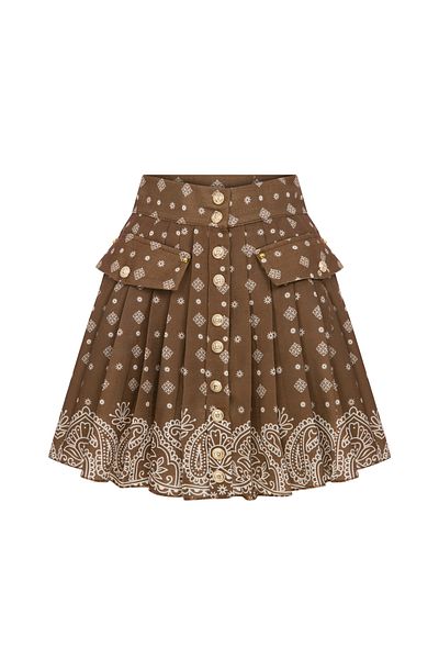 SAGAZA Roxy Linen Skirt