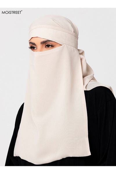 MOiSTREET Niqab Wool Chiffon