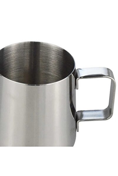 Generic Coffee Drip Kettle - Silver Stainless Steel with Wooden Lid - 250ml