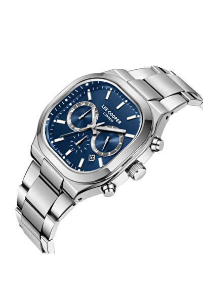 Lee Cooper Men's Multi Function Dark Blue Dial Watch - LC08169.390