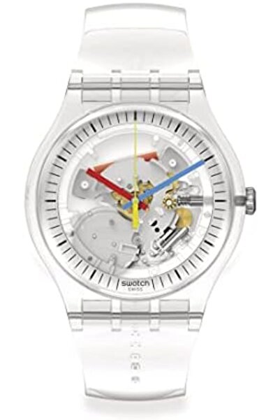 Swatch ساعة يد للجنسين من So29k100 Clearly New Gent
