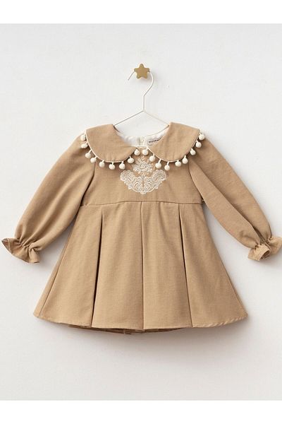 Cherrys Bebek Pompom Dress
