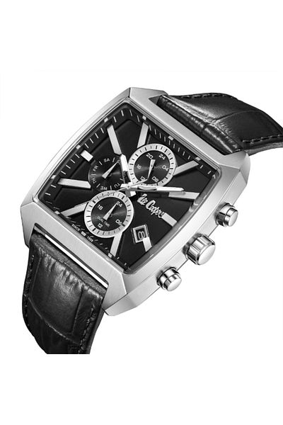 Lee Cooper Lee Cooper Men's Multi Function Black Dial Watch - LC08180.351