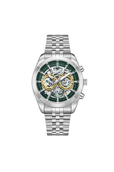 Lee Cooper Lee Cooper Men's Automatic Dark Green Dial Watch - LC08176.370
