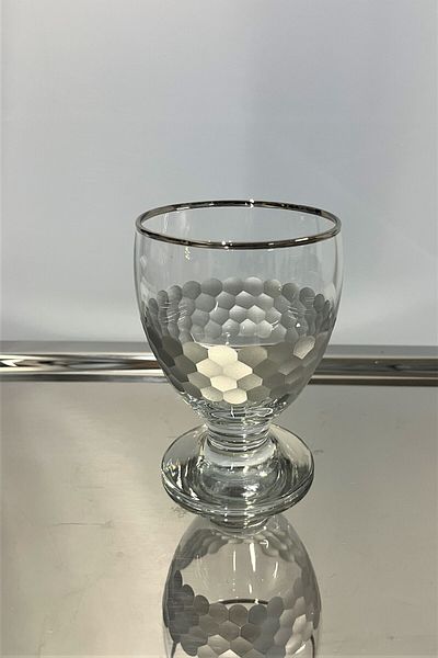 DECOSTYLE Lav Alara Honeycomb Silver Decorated Hand-Carved 290 Cc Soft Drink, Water, Ice Cream Cup Bar 6 Li