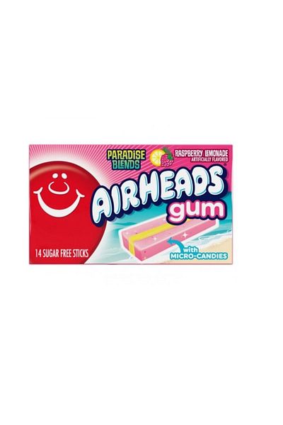 OEM Gumă de mestecat Airheads Paradise Blend cu limonadă de zmeură 34 g
