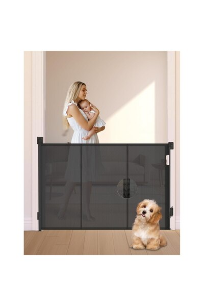 indiggo Retractable and Extendable Safety Gate 140 Cm FlexiBlock® Design REINFORCED
