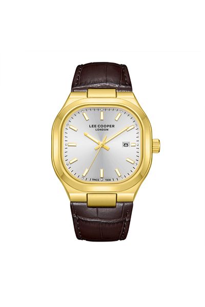 Lee Cooper Lee Cooper Men's Analog Silver Dial Watch - LC08179.133