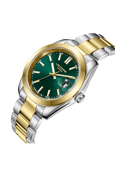 Lee Cooper Men's Analog Dark Green Dial Watch - LC08189.270