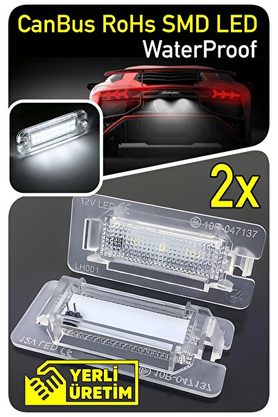 Led Edition Bmw X5 E70 F15 F85 G05 Canbus Led Plaka Aydınlatma Ledi Lambası