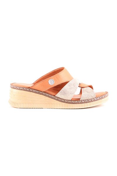 Mammamia 1265 Women's Leather Slippers