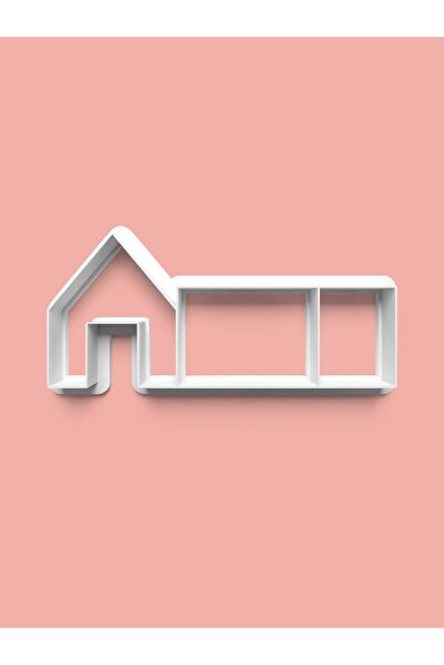 AKTASTORE قالب بسكويت على شكل منزل وقالب عجينة السكر