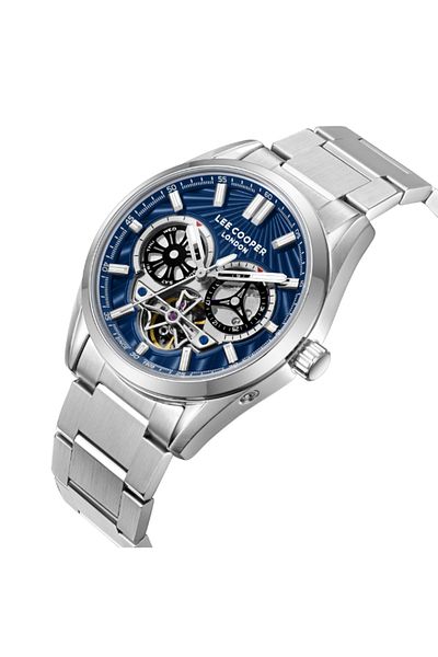 Lee Cooper Men's Automatic Dark Blue Dial Watch - LC08181.390