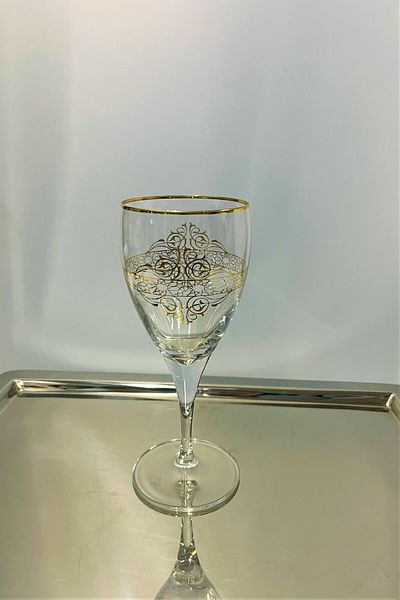 DECOSTYLE Pashabahçe 44876 Venus Decorated 6 L Glens Bar Cup 320 Cc