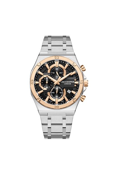 Lee Cooper Lee Cooper Men's Multi Function Black Dial Watch - LC08171.360