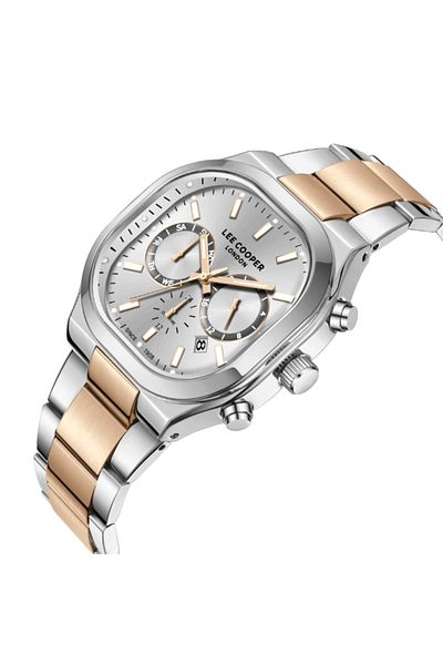 Lee Cooper Men's Multi Function Silver Dial Watch - LC08169.530