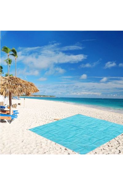 SyaMAG Beach Mat, Foldable, Sand-free, 150x150 Cm