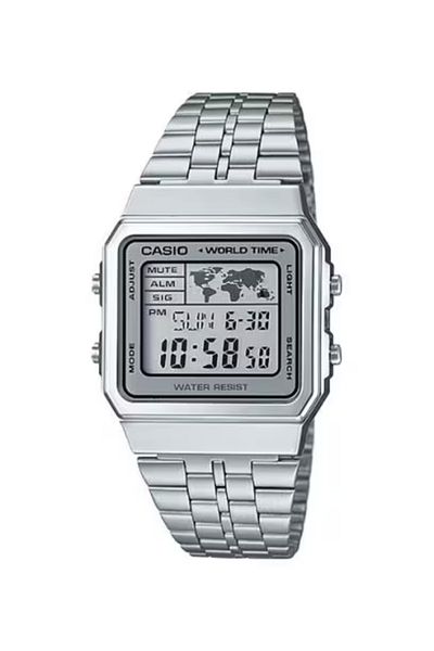 Casio CASIO Men's Digital Silver Dial Watch - A500WA-7DF