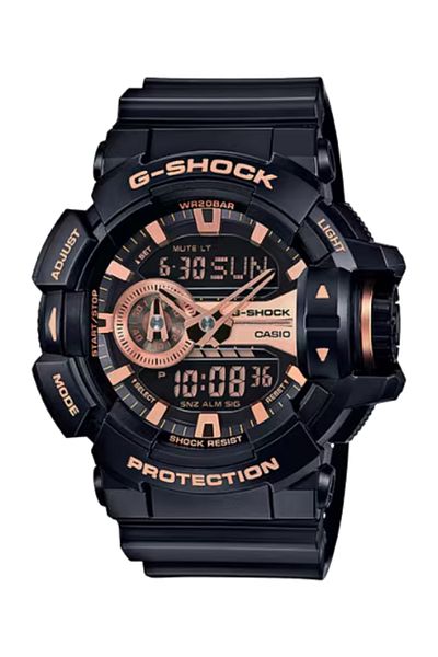 G-SHOCK Men's Analog-Digital Black Dial Watch - GA-400GB-1A4DR