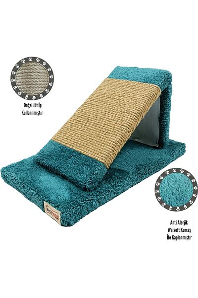 Mavi Kaktüs Cat Scratching Ramp XXL Size + Gift