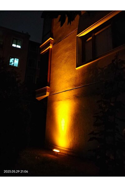 CAMANA Ağaç Duvar Aydınlatma Walwasher Led Cephe Işık Boyama Lambader Ip68 Kırılmaz Su Geçirmez 30cm