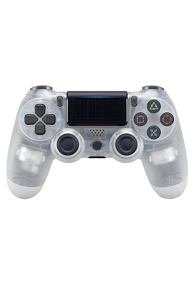 Teno DoubleShock Teno® Wireless Controller, compatible with PS4, analog joysticks, transparent