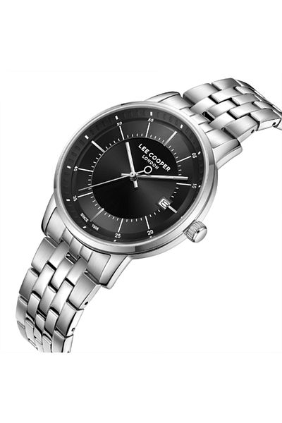 Lee Cooper Lee Cooper Men's Analog Black Dial Watch - LC08164.350