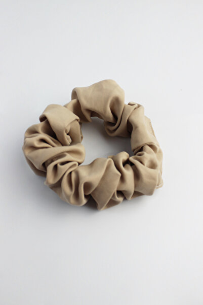 İLKYAZ Double Soft Fabric Rubber Buckle Set Bagel Buckle - Sand, Dusty Brown