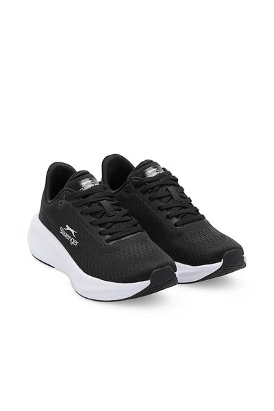 Slazenger Wise γυναικεία μαύρα / λευκά παπούτσια Sneaker Sa15rk008-510