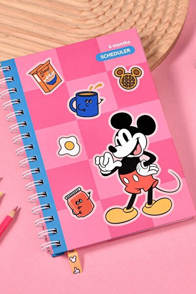 Miniso Disney Mickey Lisanslı A5 Planlayıcı