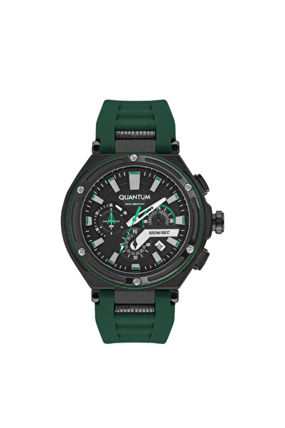 Quantum Quantum Men's Chronograph Black Dial Watch - HNG1010.656