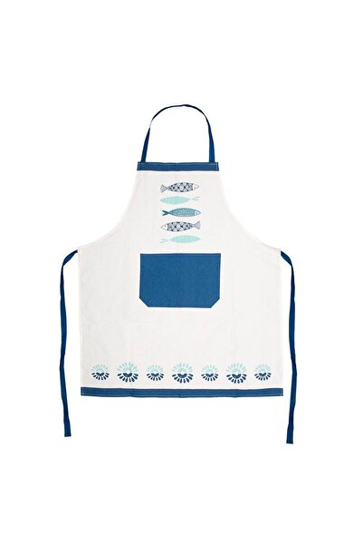 OEM Șorț de bucătărie reglabil, albastru