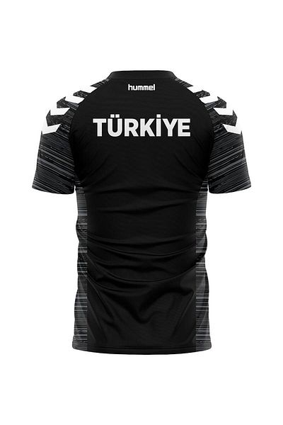 hummel Μπλουζάκι προπόνησης γραμμής εθνικής ομάδας μαύρο