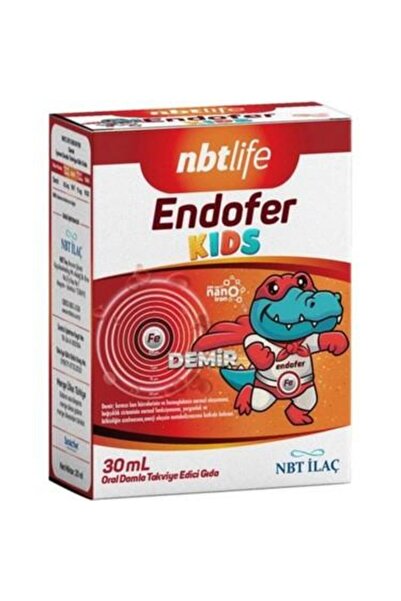 Nbt İlaç Nbt Life Endofer Kids Iron Drops 30 ml