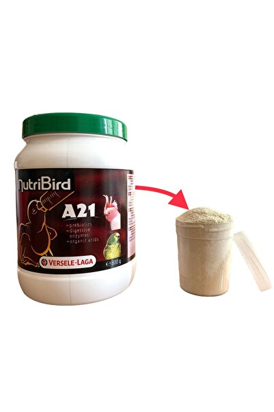 10 Crosby Versele Laga NutriBird A21 Yavru Kuş Elle Besleme Maması (50 Gram)
