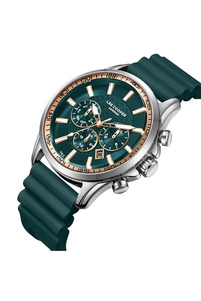 Lee Cooper Men's Multi Function Green Dial Watch - LC08170.375