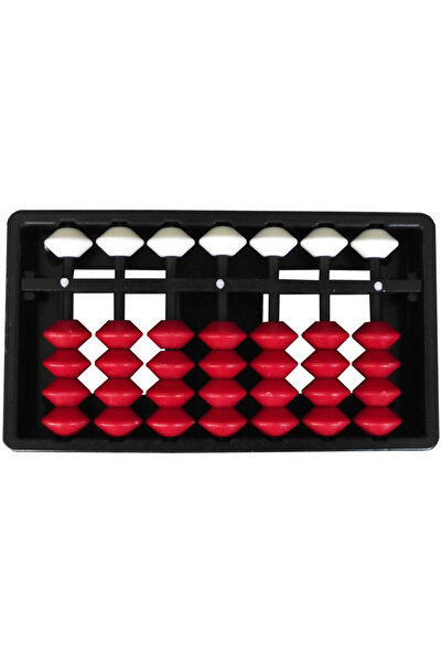 Fingermatik 7 خطوات سوروبان للحساب العددي العقلي للطلاب - أحمر - أبيض