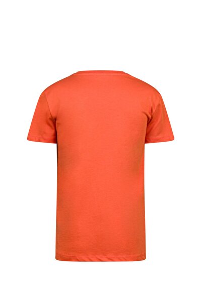 2AS Παιδικό μπλουζάκι Aja με στάμπα πορτοκαλί 220