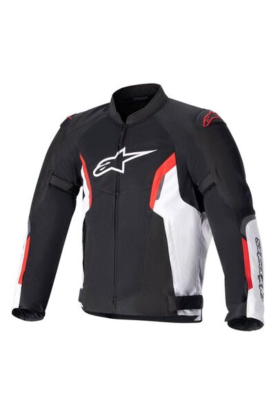 Alpinestars AST V2 Air Yazlık Korumalı Motosiklet Montu Siyah / Beyaz / Kırmızı