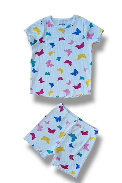 Fuar Baby 100% Cotton Camisole Girl's Shorts Set – Summer 2-6 Years